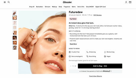 Glossier and Supreme Relaunch eCommerce Stores on Shopify